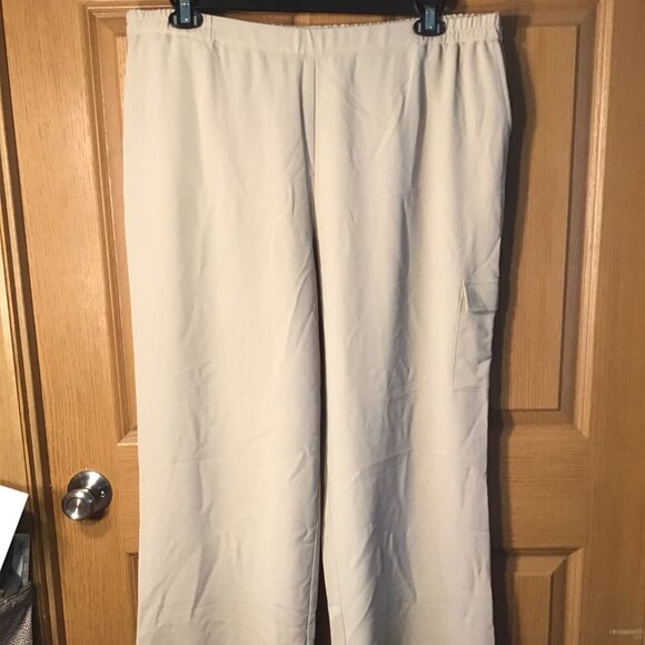 Linea by Louis Beige Dress Pants - Picture 1 of 2